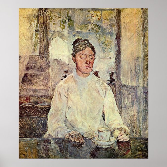 Poster Toulouse-Lautrec - Comtesse Adele Zoe (Frente)