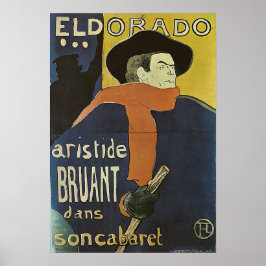 Poster Toulouse-Lautrec - Eldorado 1892