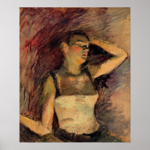 Poster Toulouse-Lautrec - Estudo de uma Dançarina 1888