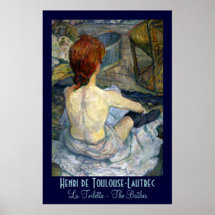 Póster Toulouse-Lautrec: La Toilette