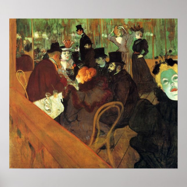 Póster Toulouse-Lautrec - Na Rota (Frente)