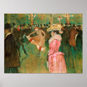 Poster Toulouse-Lautrec - Na Rota, A Dança