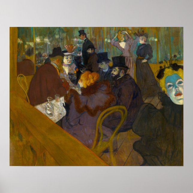 Poster Toulouse-Lautrec - No Rouge (Frente)