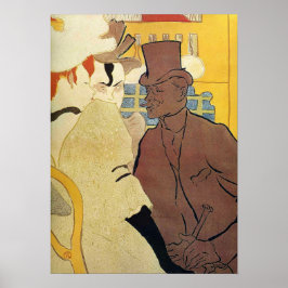 Poster Toulouse-Lautrec - O inglês 1892