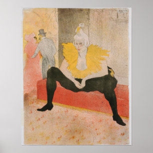 Poster Toulouse-Lautrec - Sessão Mademoiselle Cha-u-kao