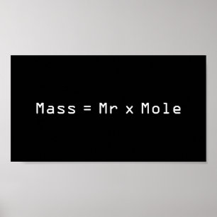 Póster Toupeira maciça do =Mr x