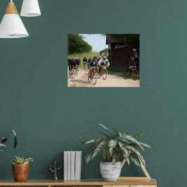Poster Tour de France 1903 Primeira Corrida Color Redux