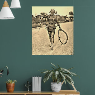 Poster Tour de France 1928 Etapa 7 Italiano Giusto Cerutt