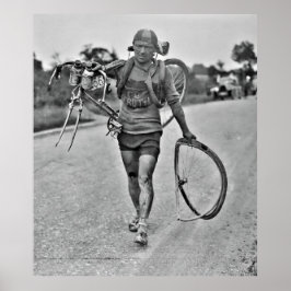 Poster Tour de France 1928 Palco 7 Giusto Cerutti italian