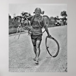 Poster Tour de France 1928 Palco 7 Giusto Cerutti italian