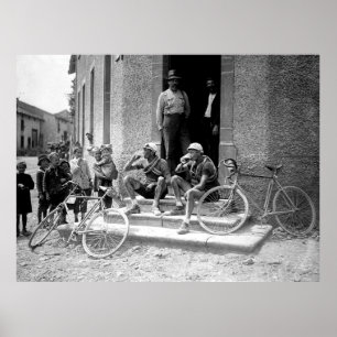 Poster Tour de France Depois do Estágio Cerveja Tempo 192