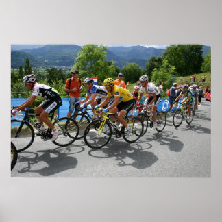 Póster Tour de France Hautacam 2008