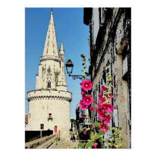 Póster Tour de La Lanterne, La Rochelle, França