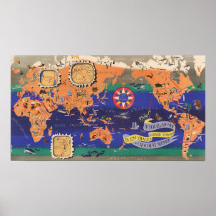 Poster Tour du Monde