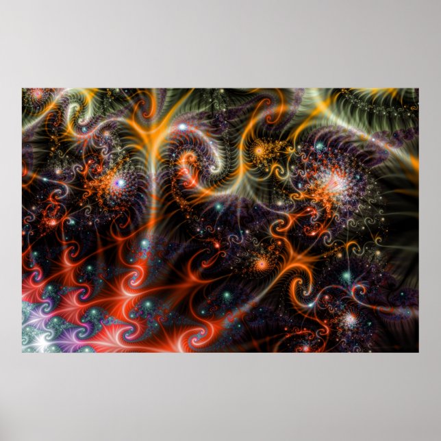 Poster "Tour pelo ácido mágico misterioso" (Frente)