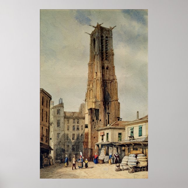 Poster Tour Santo-Jacques (Frente)