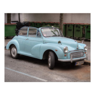 Póster Tourer convertível menor de Morris