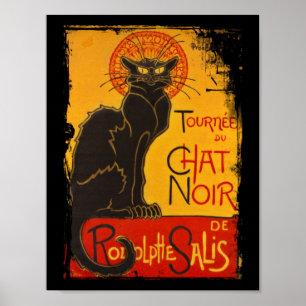 Póster Tournee du Chat Noir