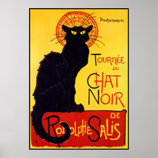 Póster Tournée du Chat Noir, c.1896 (Frente)