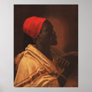 Poster Toussaint L'Ouverture de George DeBaptiste (1870)