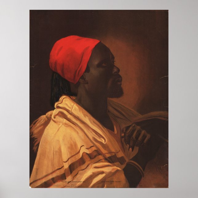 Poster Toussaint L'Ouverture de George DeBaptiste (1870) (Frente)