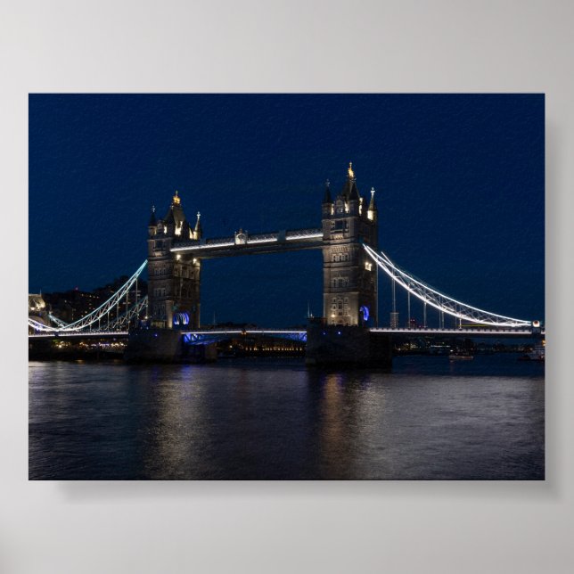 Poster Tower bridge by night (Frente)
