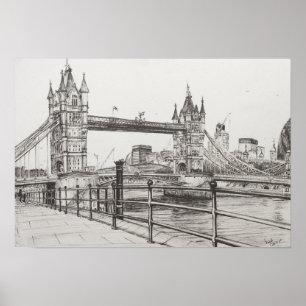 Poster Tower Bridge London 2006