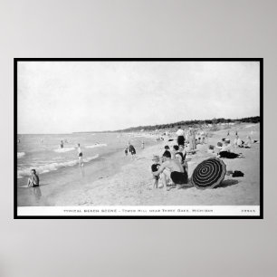 Poster Tower Hill Perto de Três Oaks, Michigan