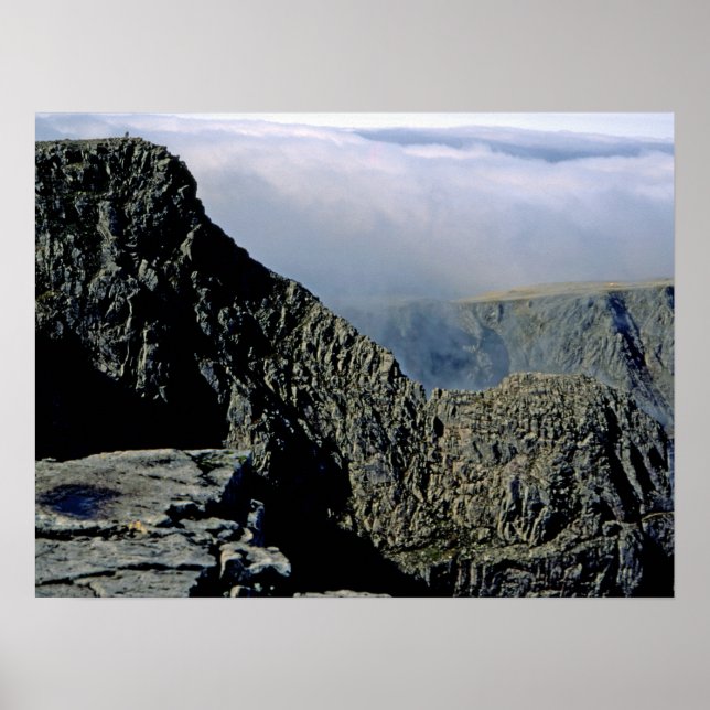 Poster Tower Ridge Ben Nevis Scotland (Frente)