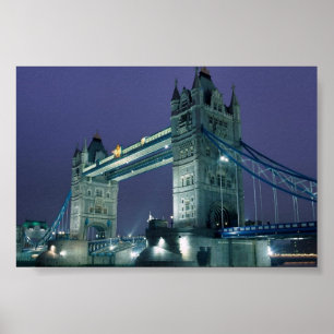 Poster Town Bridge, Londres, Inglaterra