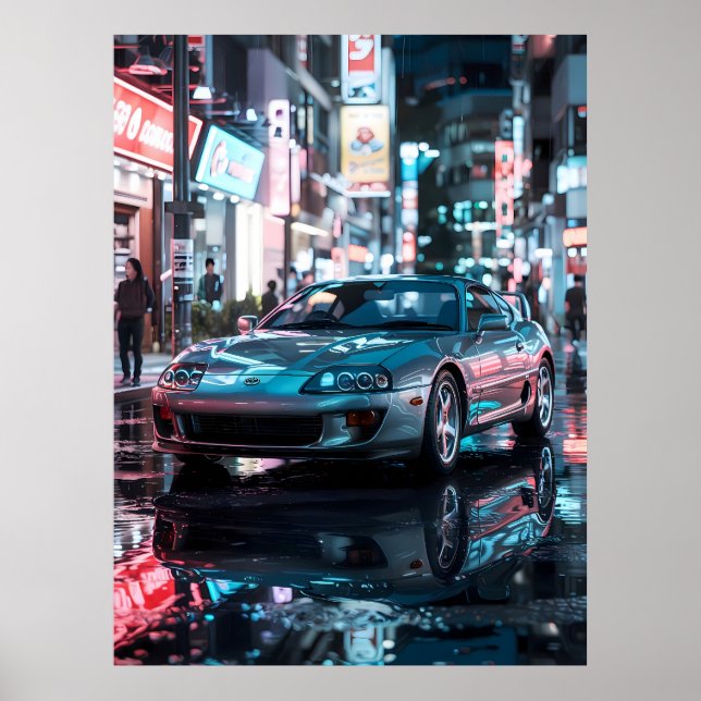 Poster Toyota Supra (Frente)