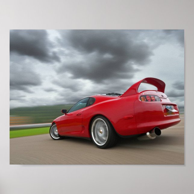 poster TOYOTA SUPRA 1993 (Frente)