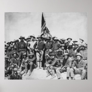 Póster TR e Rough Riders