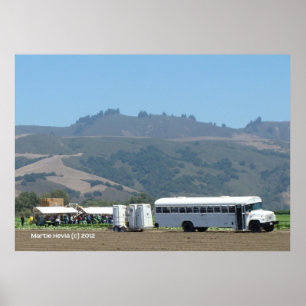 Póster Trabalhadores Migrantes de Monterey