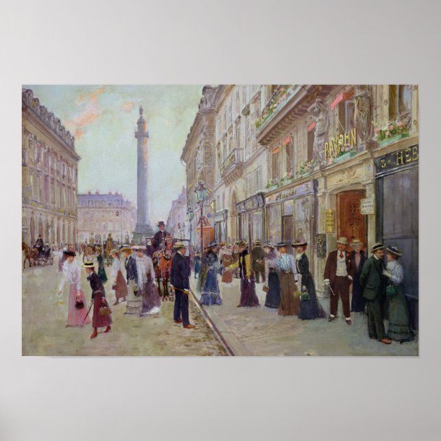 Póster Trabalhadores que saem do Maison Paquin (Frente)