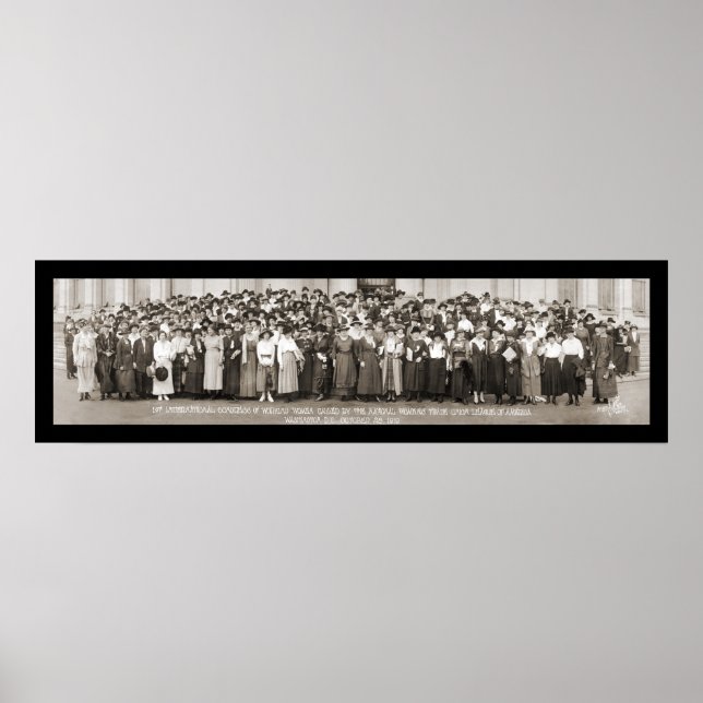 Poster Trabalhando Mulheres Em DC Foto 1919 (Frente)