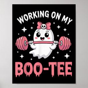 Poster Trabalhando No Meu Boo Morto De Halloween Gh Engra