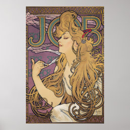 Poster Trabalho (1896) de Alphonse Mucha