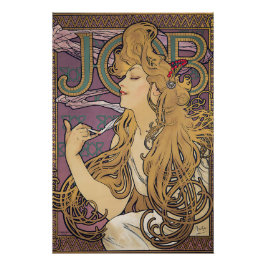 Póster Trabalho (1896) de Alphonse Mucha