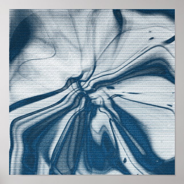 Poster trabalho de arte abstrato (Frente)