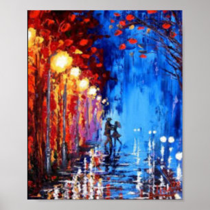 Poster Trabalho de arte barato de tendência, um achado in