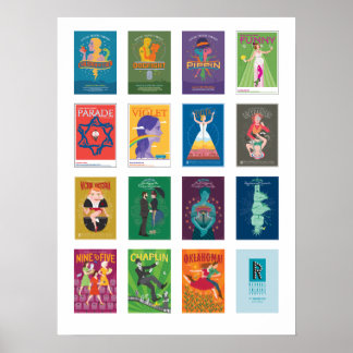 Poster Trabalho de arte da Companhia de Teatro Revival Ci