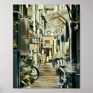 Poster Trabalho de arte de bicicleta
