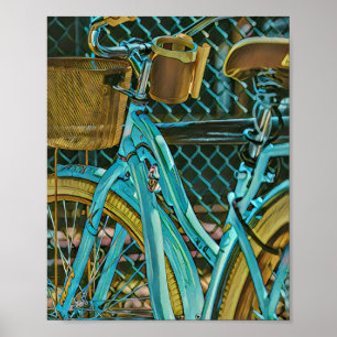 Poster Trabalho de arte de bicicleta