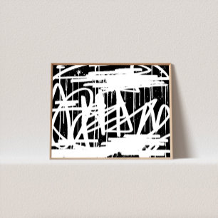 Poster Trabalho de arte de Grafite de Cidade Urbana, Arte