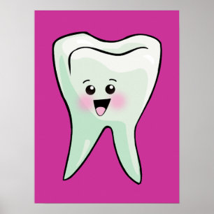 Póster Trabalho de arte de Higienista Dentista Dental