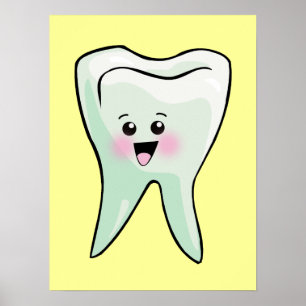 Póster Trabalho de arte de Higienista Dentista Dental