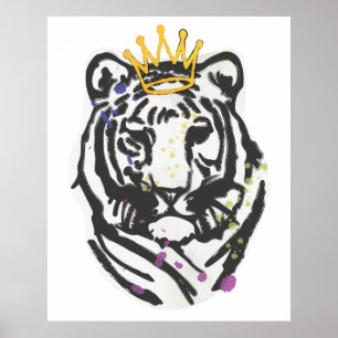 Poster Trabalho de arte de Tigre