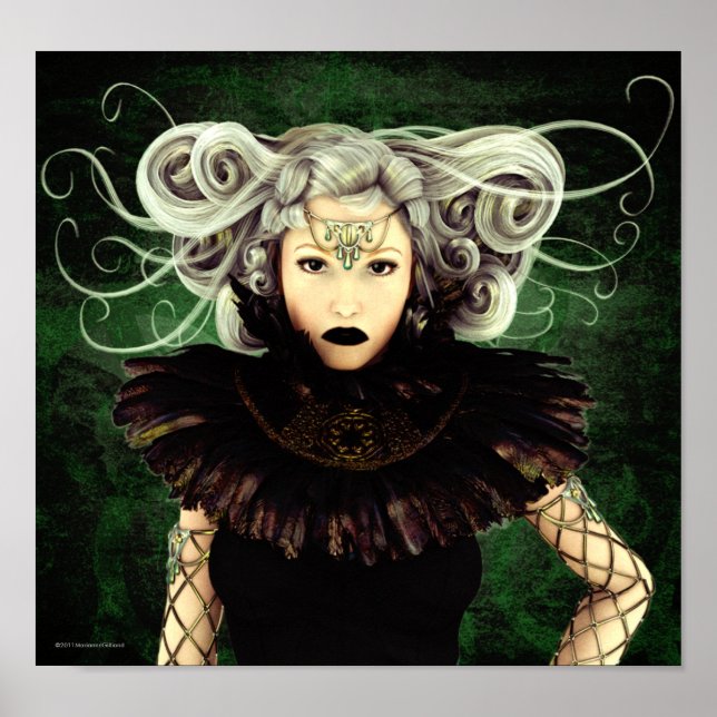 Poster Trabalho de arte Gótico sem mistura (Frente)