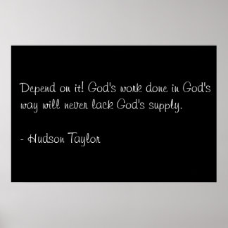 Poster Trabalho de Deus